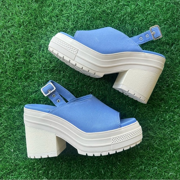 Converse Chuck 70 De Luxe Heel Mule Ox Open Sky - Picture 8 of 13